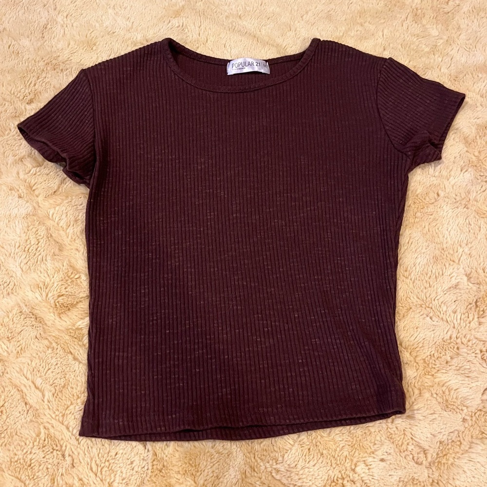 Cropped t-shirt